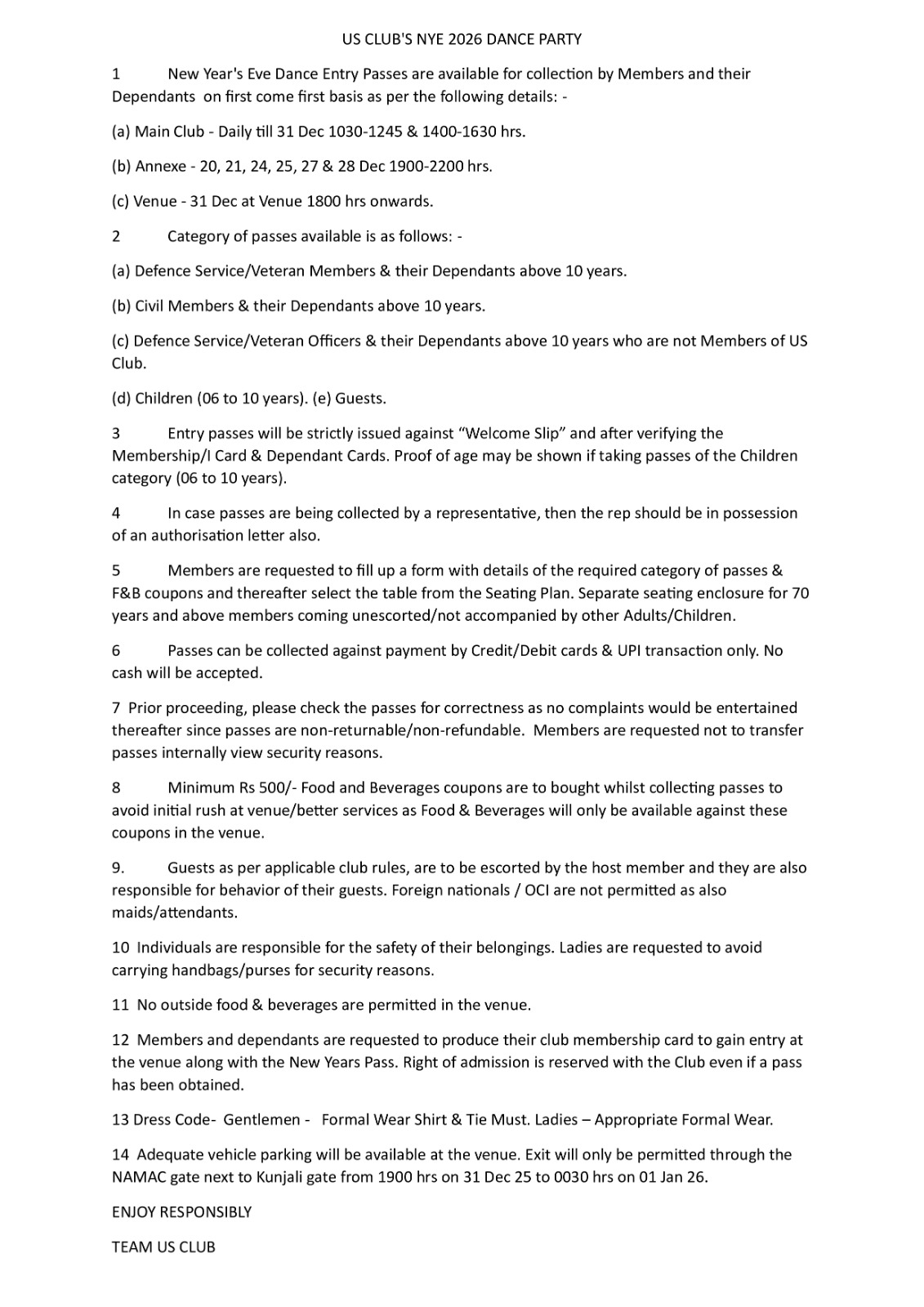 New Year's 2026 Party